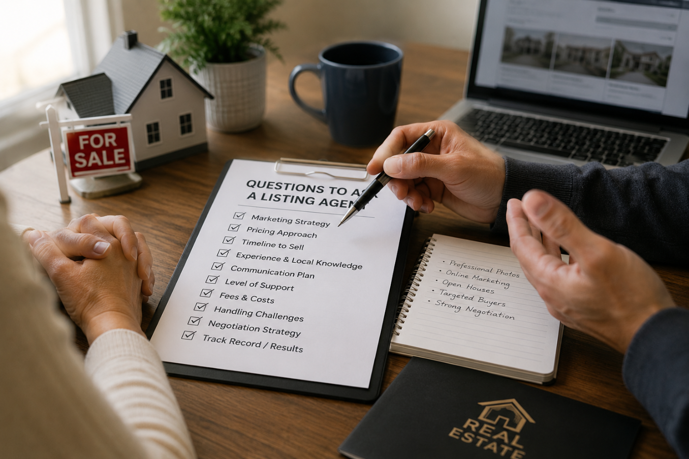 Questions to ask a listing agent before selling a home in Pasco County Florida