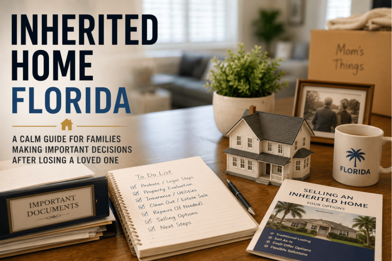 Inherited home for sale in New Port Richey Florida