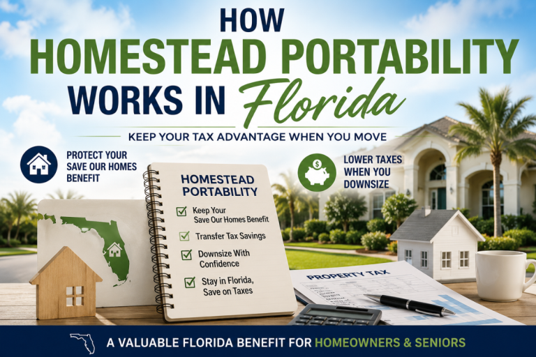 Florida Homestead Portability explained for homeowners considering downsizing