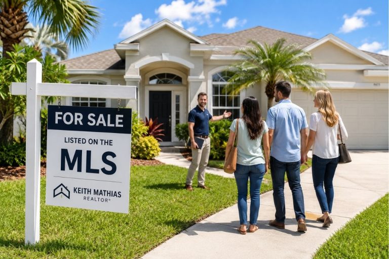 Family home listed on the MLS in Pasco County attracting multiple buyers.