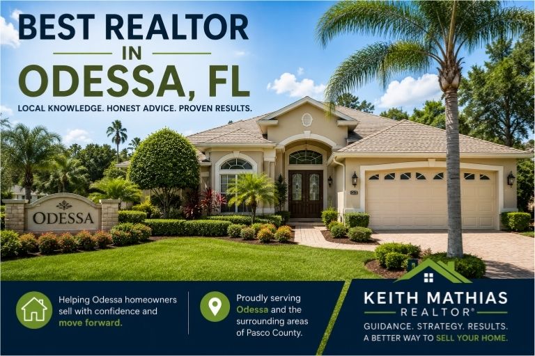 Best Realtor in Odessa FL helping local homeowners sell their homes
